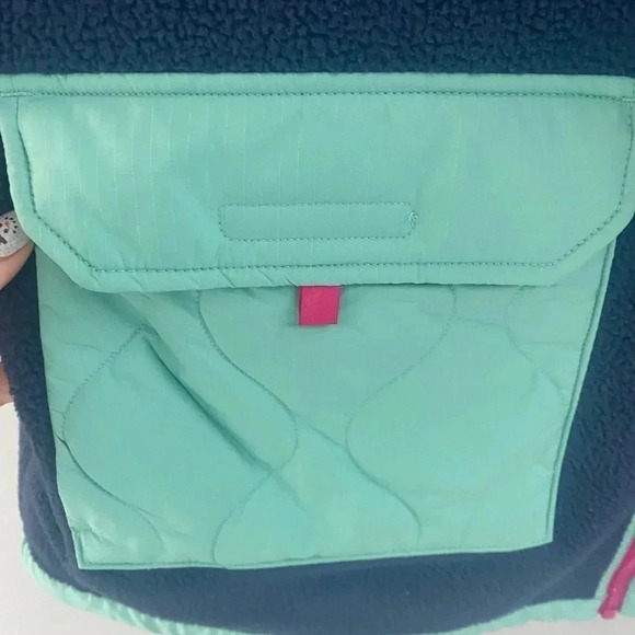 NEW The North Face Men's The Royal Arch Fleece Vest Blue / Green XL MSRP $149 - Picture 2 of 7